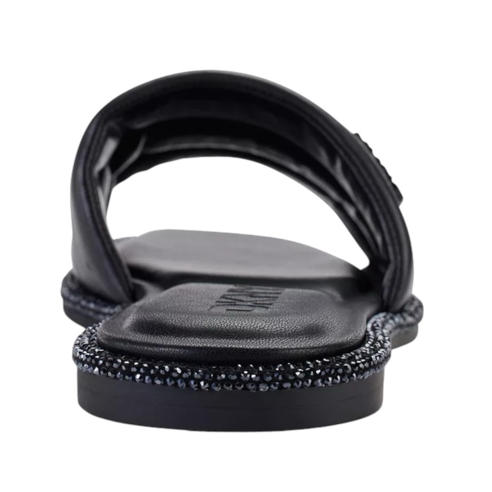 DKNY Bethea Quilted Slip-On Slide Sandals - Picture 3 of 8